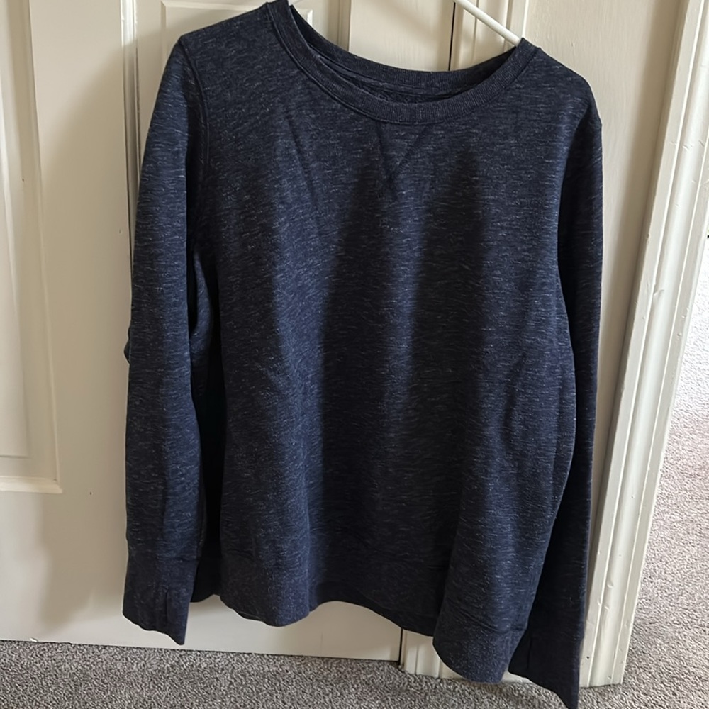 Tek Gear Blue XXL Ultrasoft Fleece Crewneck Sweatshirt - Picture 6 of 6